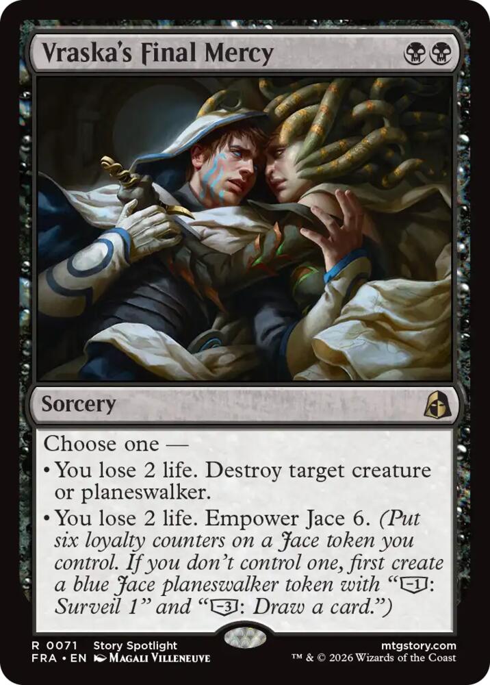 Vraska's Final Mercy - Reality Fracture (FRA) 71 - FOIL