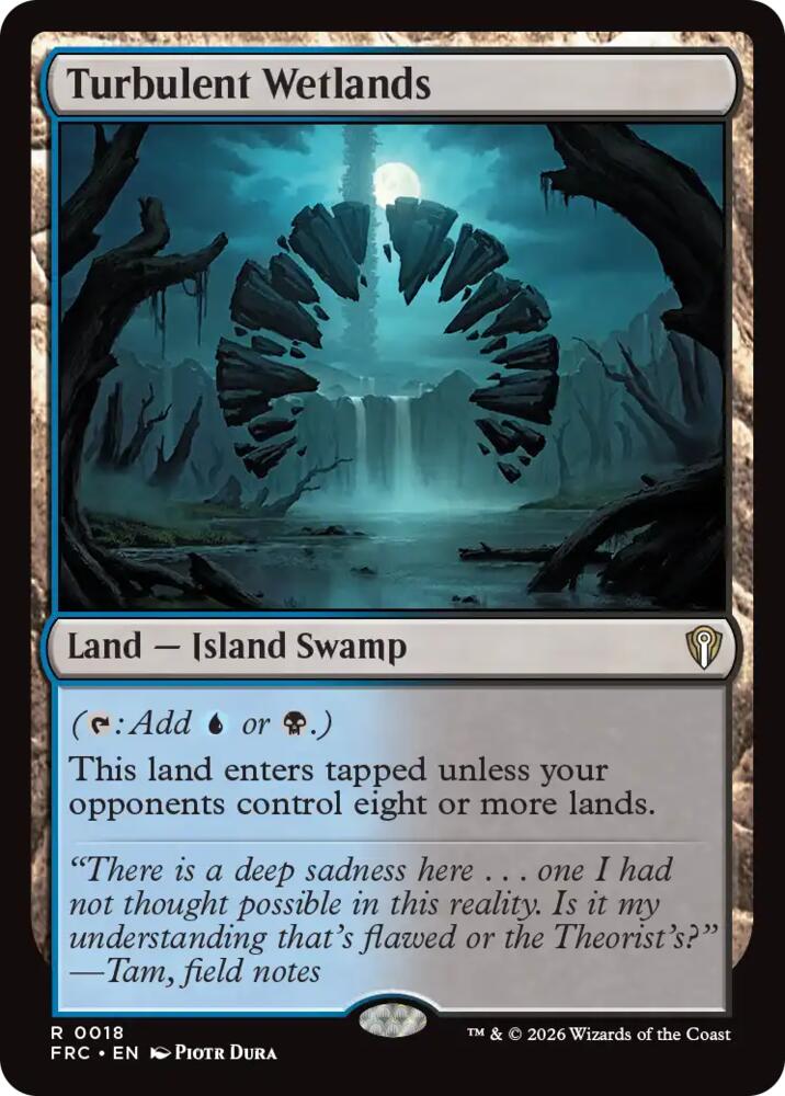 Turbulent Wetlands - Commander: Reality Fracture (FRC) 18