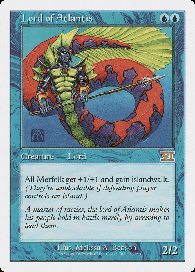 Lord of Atlantis - Classic Sixth Edition (6ED)