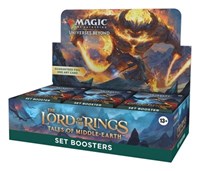 The Lord of the Rings Tales of Middle-earth Set Booster Display