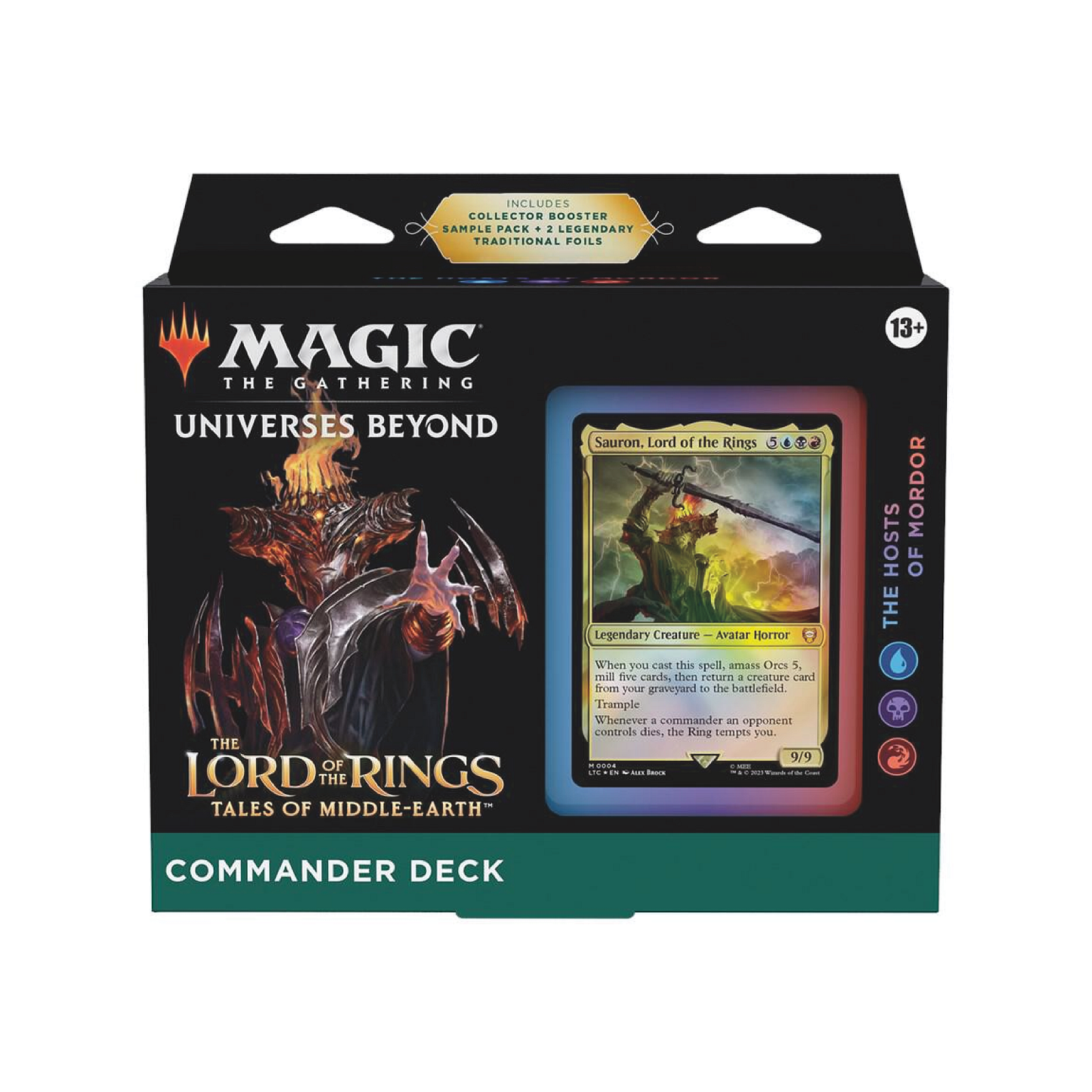 The Lord of the Rings: Tales of Middle-earth Commander Deck - The Hosts of Mordor