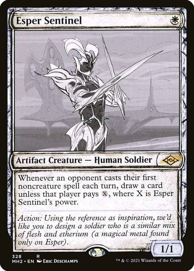 Esper Sentinel (Showcase) - Modern Horizons 2 (MH2) - FOIL