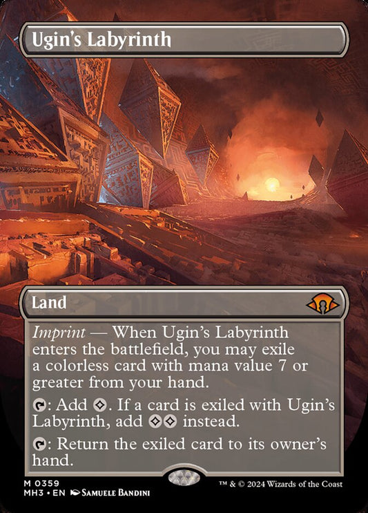 Ugin's Labyrinth (Borderless) - Modern Horizons 3 (MH3)