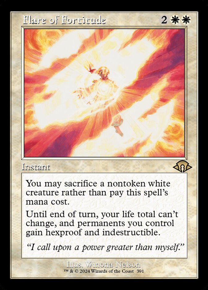 Flare of Fortitude (Retro Frame) - Modern Horizons 3 (MH3)