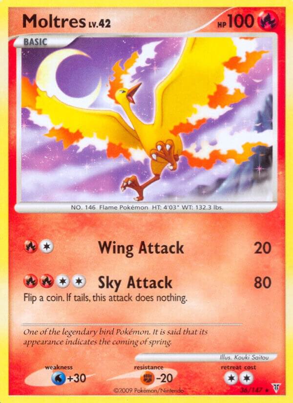 Moltres - 36/147 - Supreme Victors (SV) - Reverse Holo