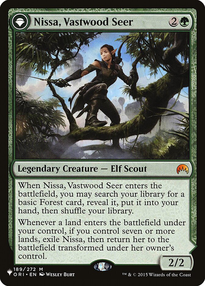 Nissa, Vastwood Seer - The List Reprints (LIST)