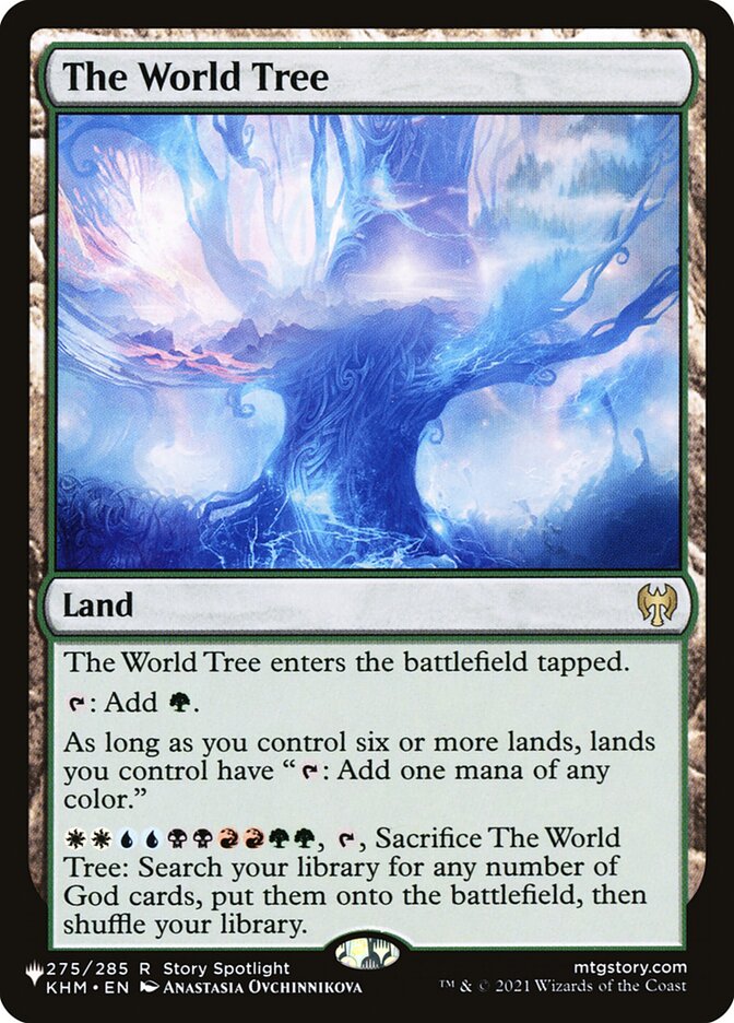The World Tree - The List Reprints (LIST)