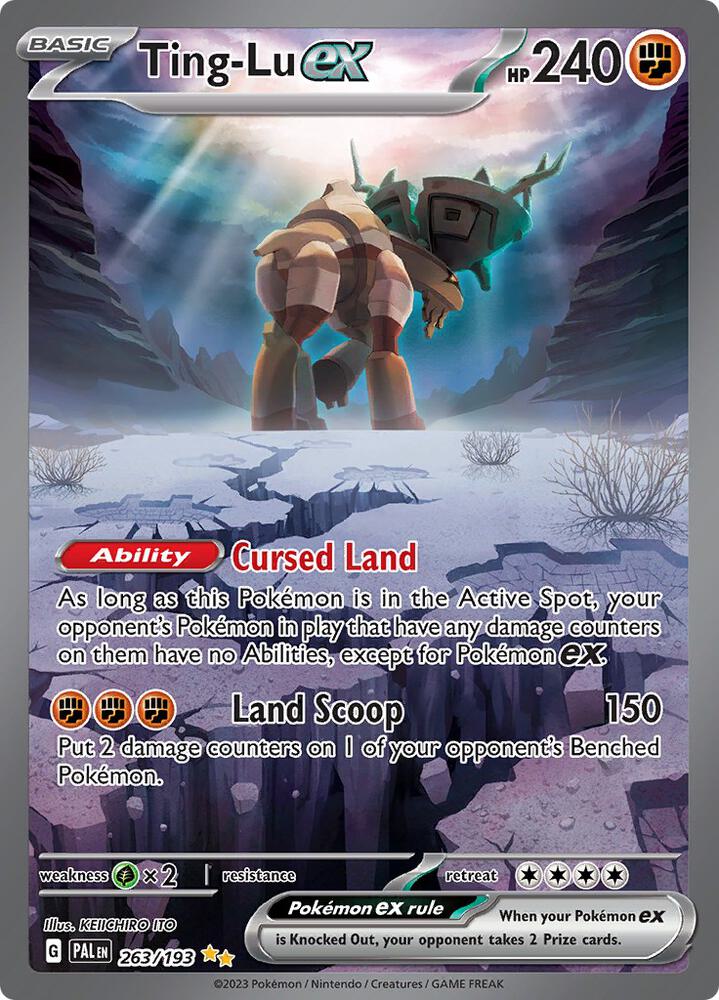 Ting-Lu ex - 263/193 - Paldea Evolved (PAL)
