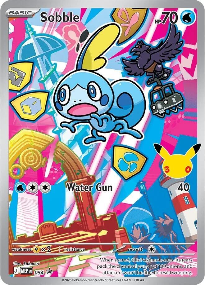 Sobble - 054 - ME: Mega Evolution Promo (MEP)