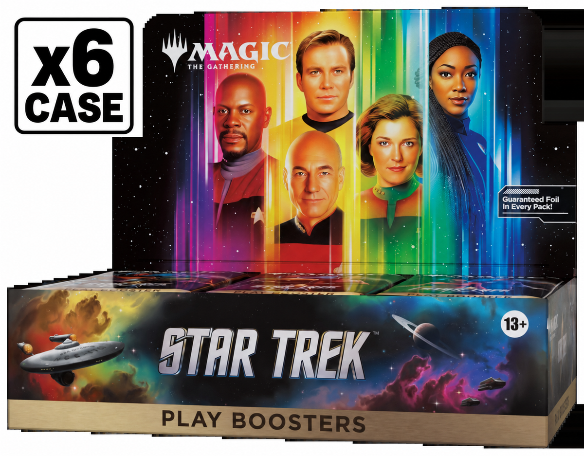 Magic: The Gathering Star Trek Play Booster Box β x6 Case