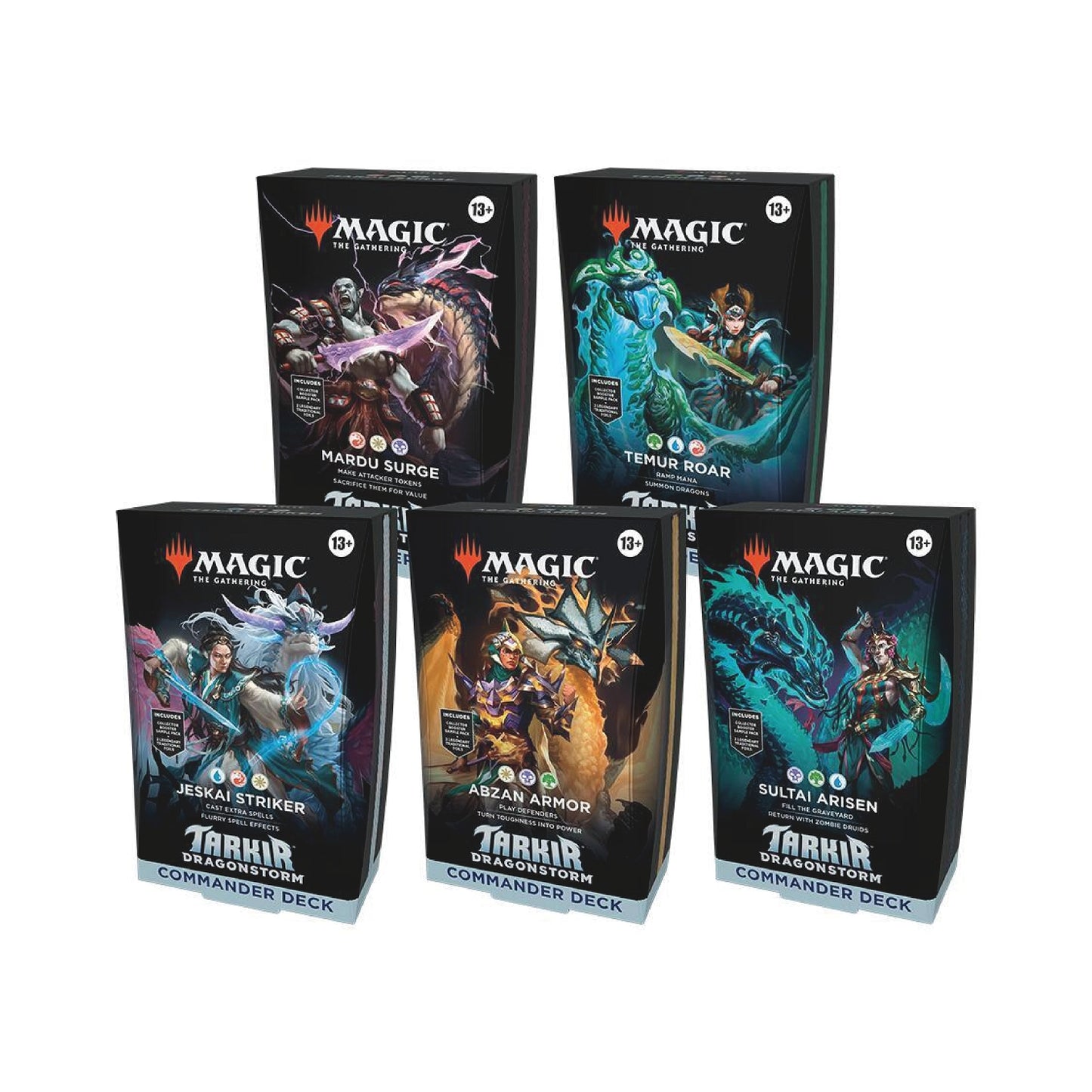 MTG Tarkir: Dragonstorm Commander Deck Case