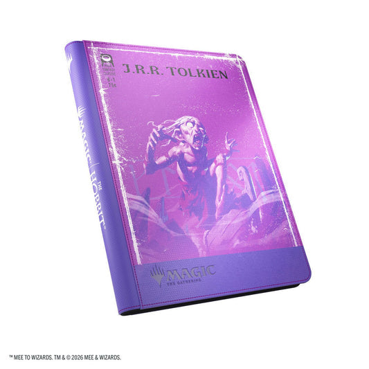 GameGenic MTG Zip-Up Album 18-Pocket - The Hobbit - Gollum, Riddle Master/The Lonely Mountain