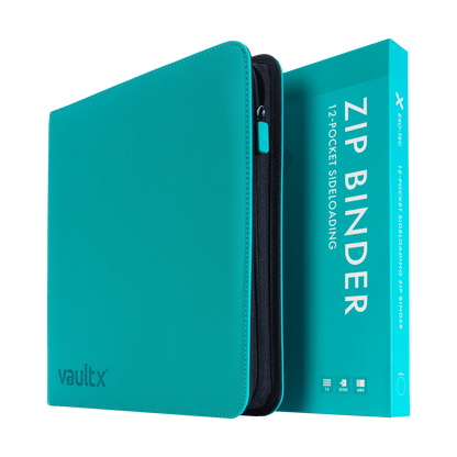 VaultX Exo-Tec® Zip Binder - 12 Pocket (various colors)