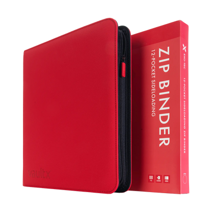 VaultX Exo-Tec® Zip Binder - 12 Pocket (various colors)