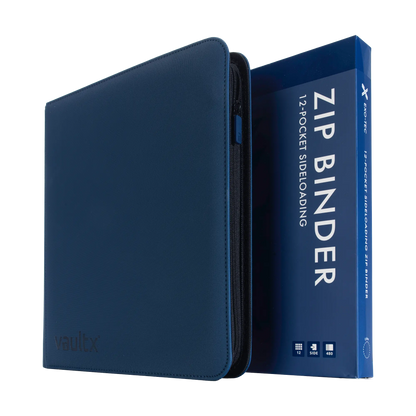 VaultX Exo-Tec® Zip Binder - 12 Pocket (various colors)