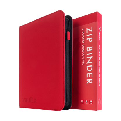 VaultX Exo-Tec® Zip Binder - 9 Pocket (various colors)