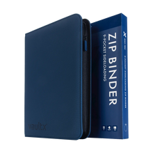 VaultX Exo-Tec® Zip Binder - 9 Pocket (various colors)