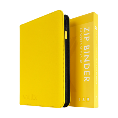 VaultX Exo-Tec® Zip Binder - 9 Pocket (various colors)