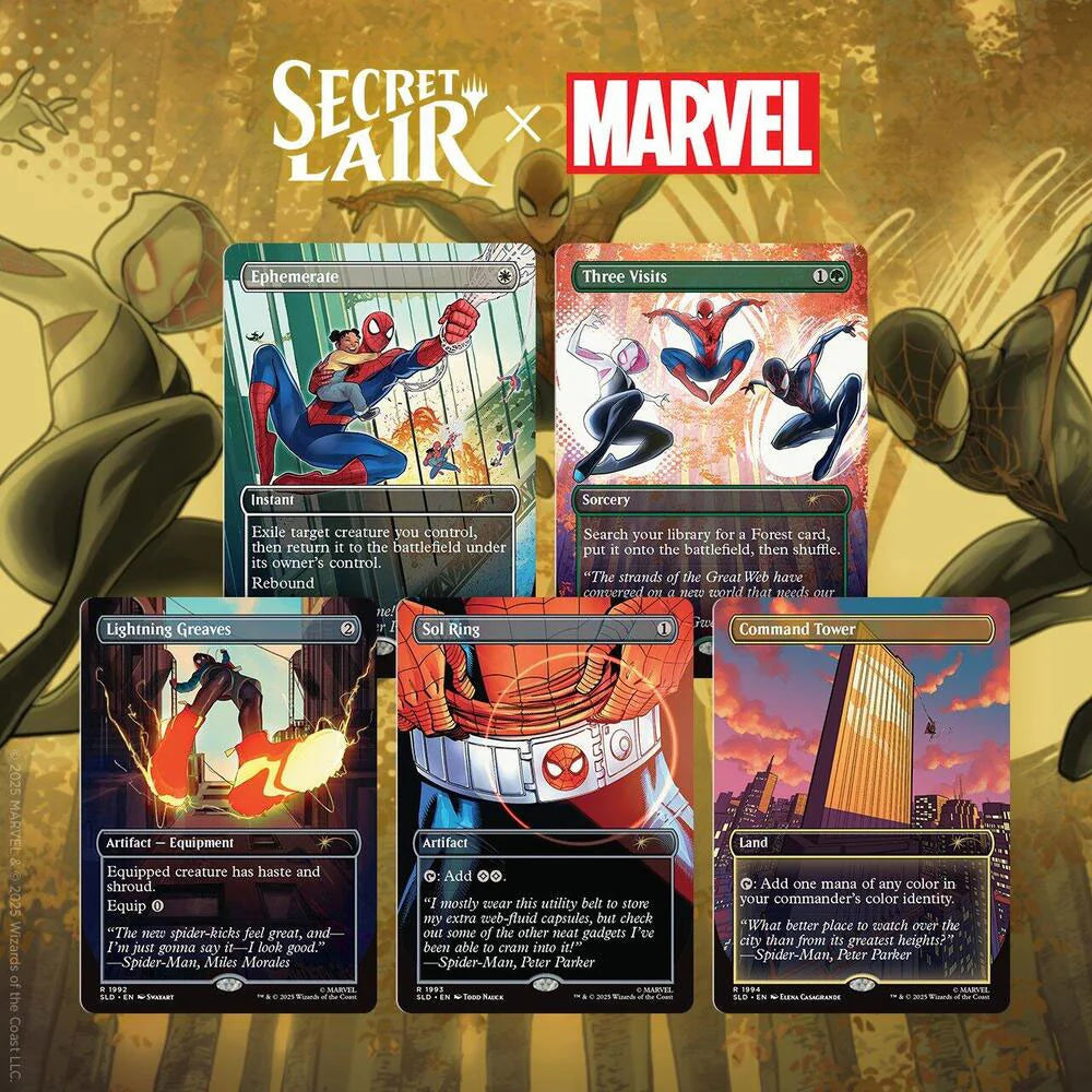 Secret Lair Drop: Secret Lair x Marvel's Spider-Man: Heroic Deeds - Non-Foil Edition - Secret Lair Drop Series (SLD)