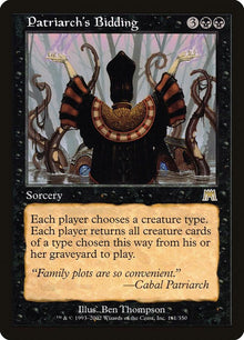 Patriarch's Bidding - Onslaught (ONS)