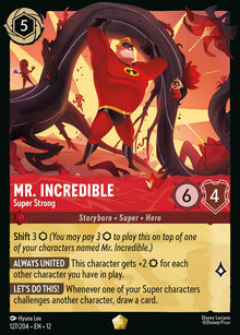 Mr. Incredible - Super Strong - 127/204 - Wilds Unknown