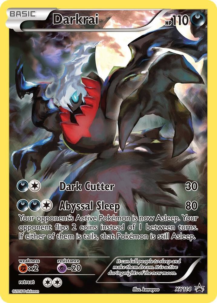 Darkrai - XY114 - XY Promos (PR)