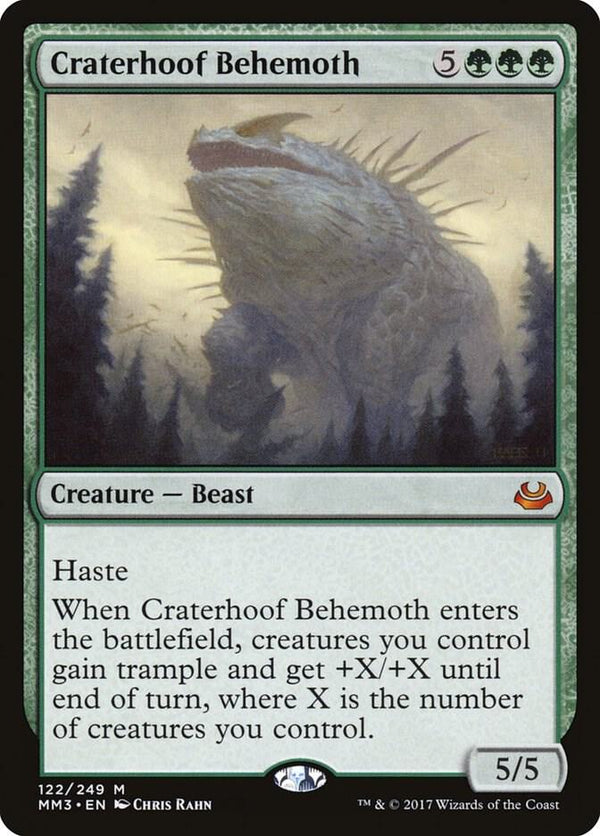 Craterhoof Behemoth - Modern Masters 2017 (MM3)