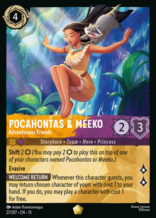 Pocahontas & Meeko - Adventurous Friends - 27/207 - Attack of the Vine!