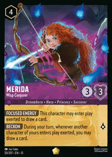 Merida - Wisp Conjurer - 50/207 - Attack of the Vine!