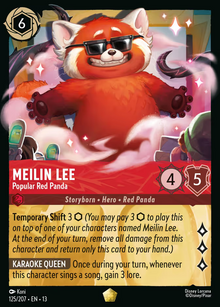 Meilin Lee - Popular Red Panda - 125/207 - Attack of the Vine!
