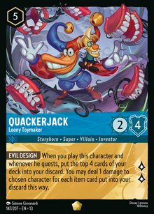 Quackerjack - Loony Toymaker - 147/207 - Attack of the Vine!