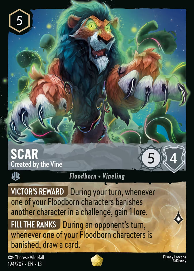 Scar - Created by the Vine - 194/207 - Attack of the Vine!
