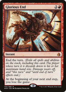 Glorious End - Amonkhet (AKH) - FOIL