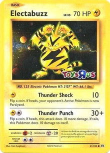 Electabuzz - 41/108 (Toys R Us Promo) - Miscellaneous Cards & Products (MCAP)