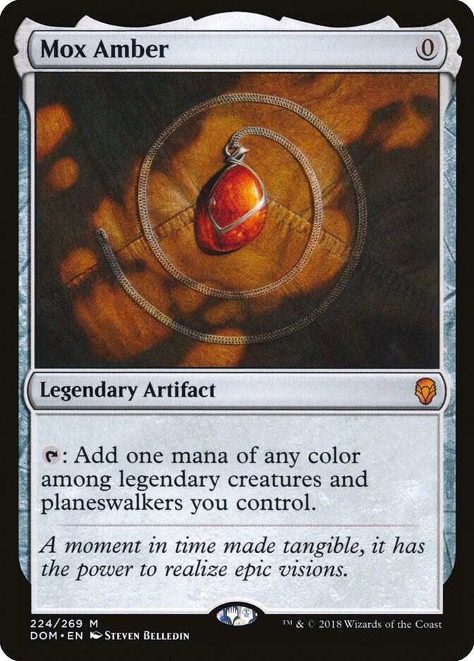 Mox Amber - Dominaria (DOM) - FOIL