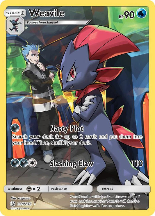 Weavile (Secret) - SM - Cosmic Eclipse (SM12)