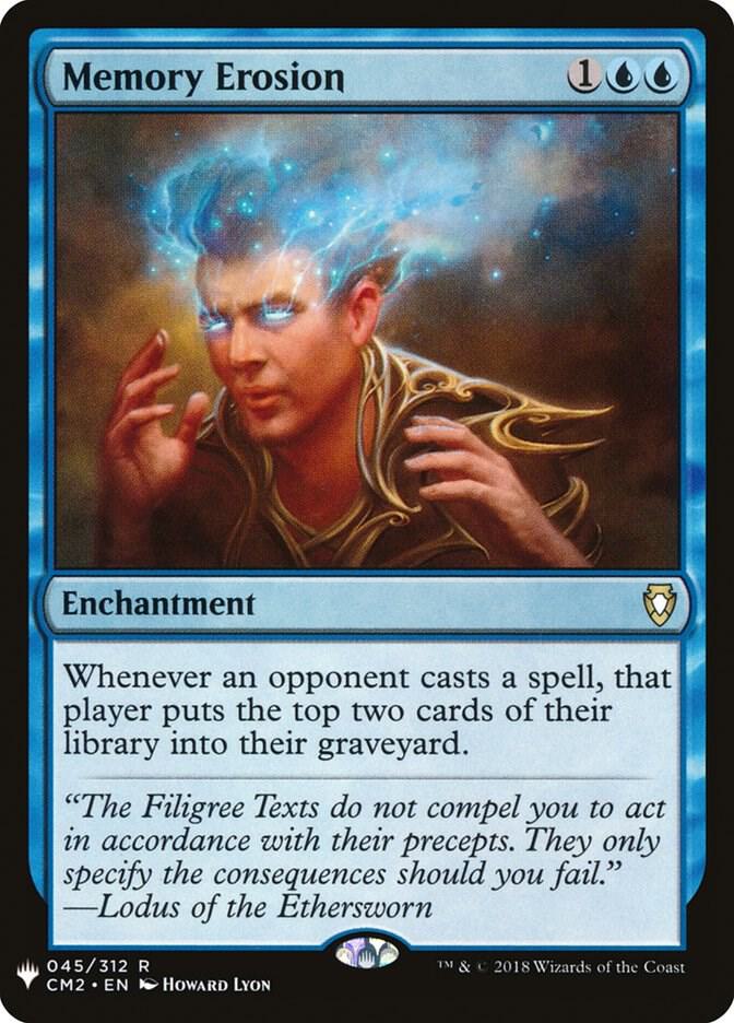 Memory Erosion - The List Reprints (LIST)