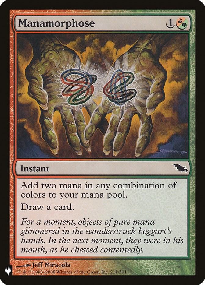 Manamorphose - The List Reprints (LIST)