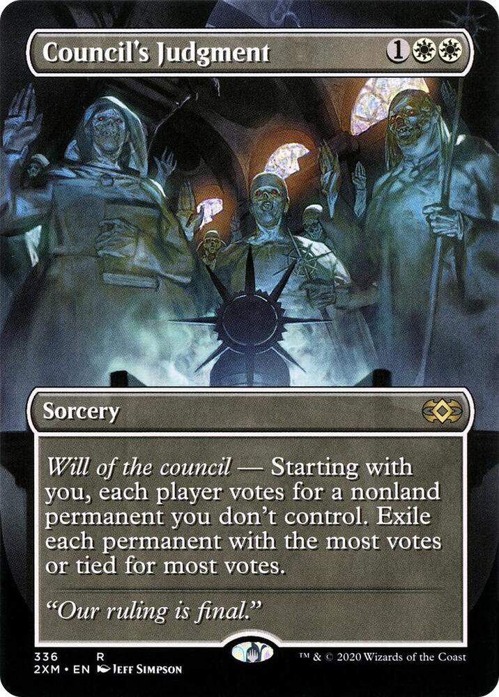 Council's Judgment (Borderless) - Double Masters (2XM)
