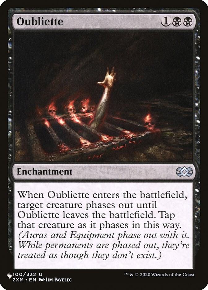 Oubliette - The List Reprints (LIST)