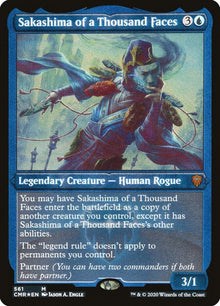 Sakashima of a Thousand Faces (Foil Etched) - Commander Legends (CMR)