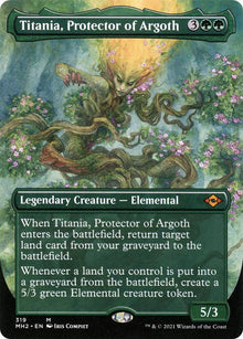 Titania, Protector of Argoth (Borderless) - Modern Horizons 2 (MH2) - FOIL