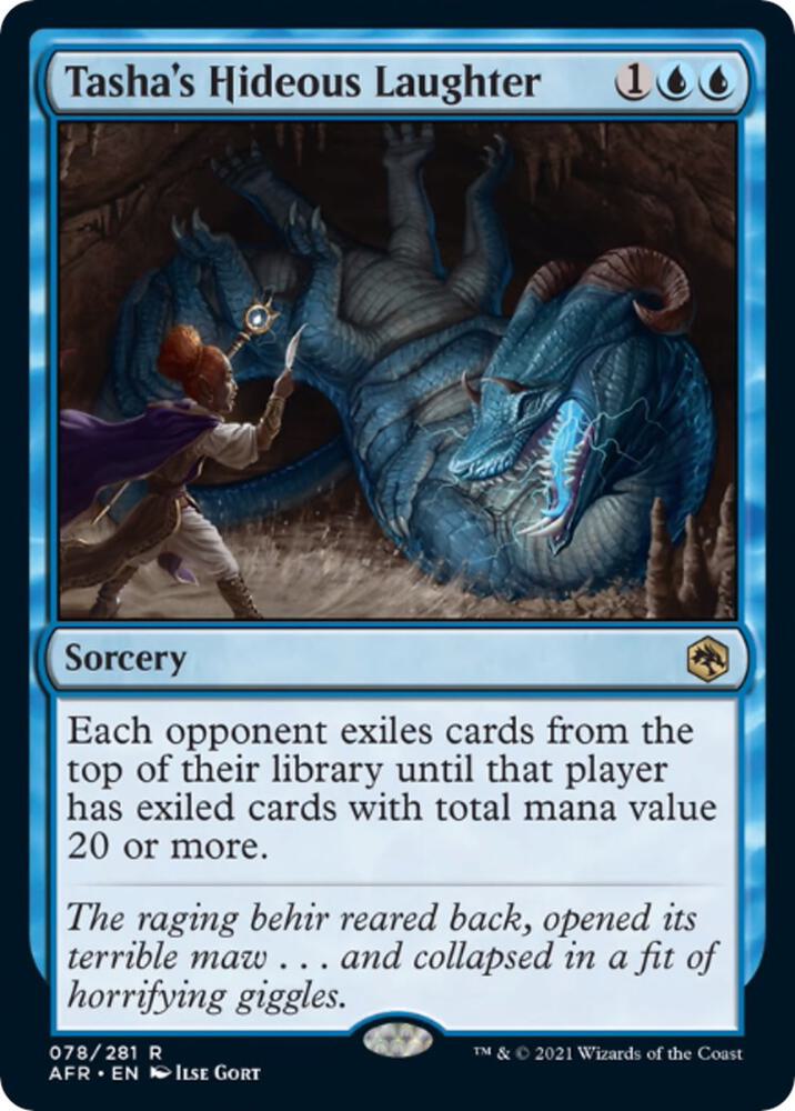 Tasha's Hideous Laughter - Adventures in the Forgotten Realms (AFR) - FOIL