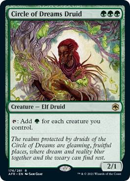 Circle of Dreams Druid - Adventures in the Forgotten Realms (AFR)