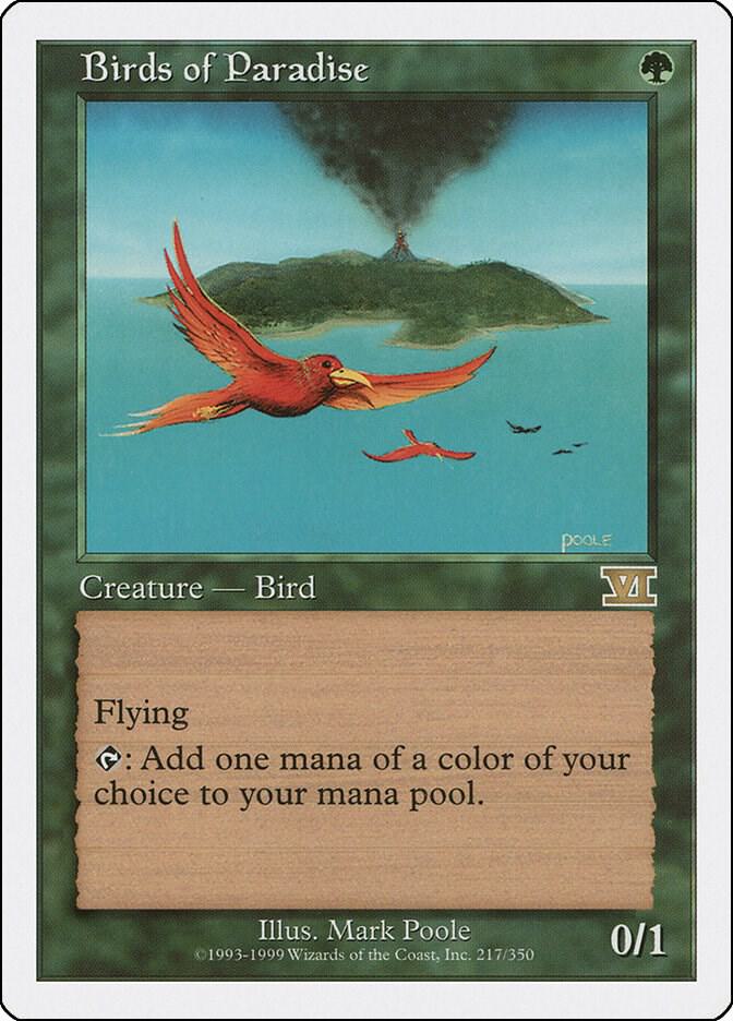 Birds of Paradise - Classic Sixth Edition (6ED)
