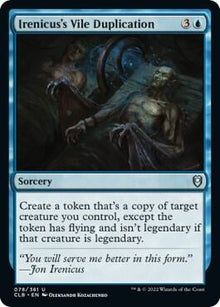 Irenicus's Vile Duplication - Commander Legends: Battle for Baldur's Gate (CLB)