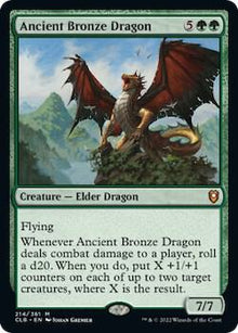 Ancient Bronze Dragon - Commander Legends: Battle for Baldur's Gate (CLB)