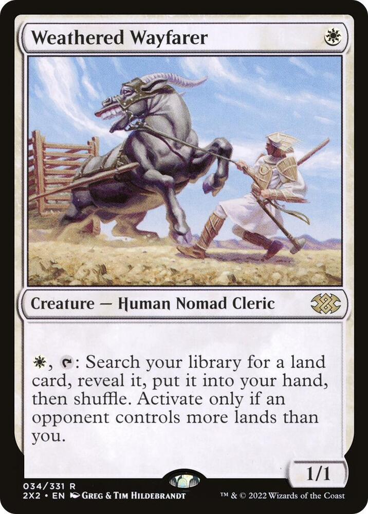 Weathered Wayfarer - Double Masters 2022 (2X2) - FOIL