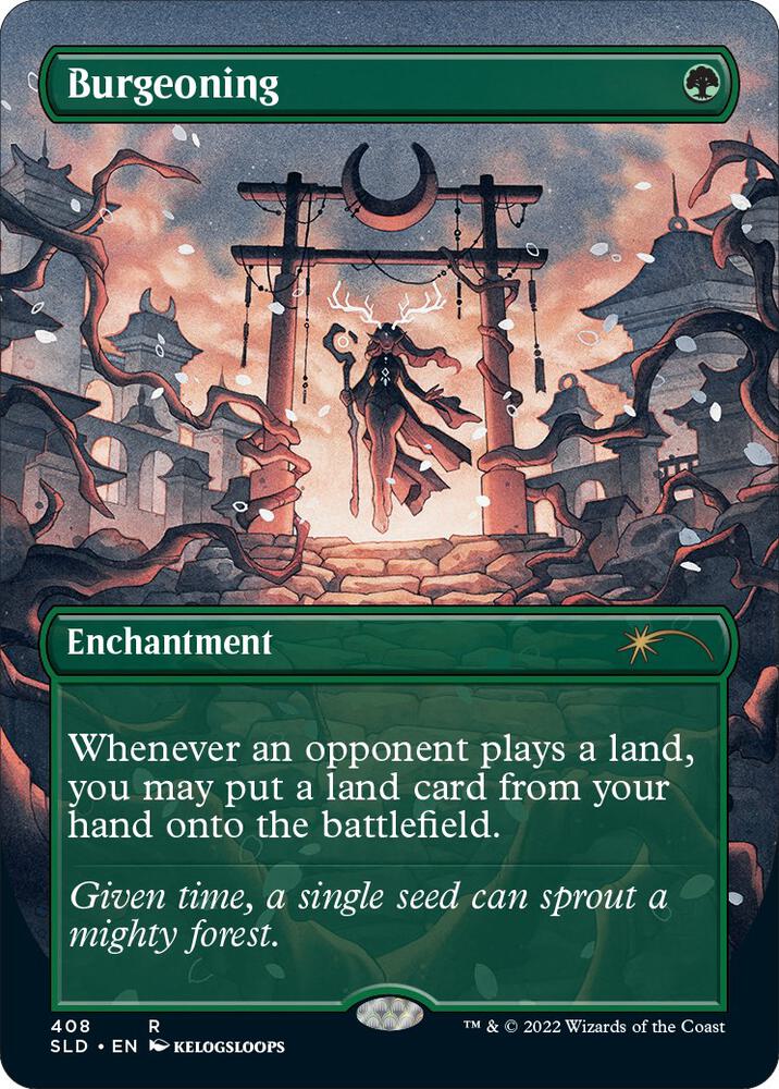 Burgeoning (Borderless) - Secret Lair Drop Series (SLD)
