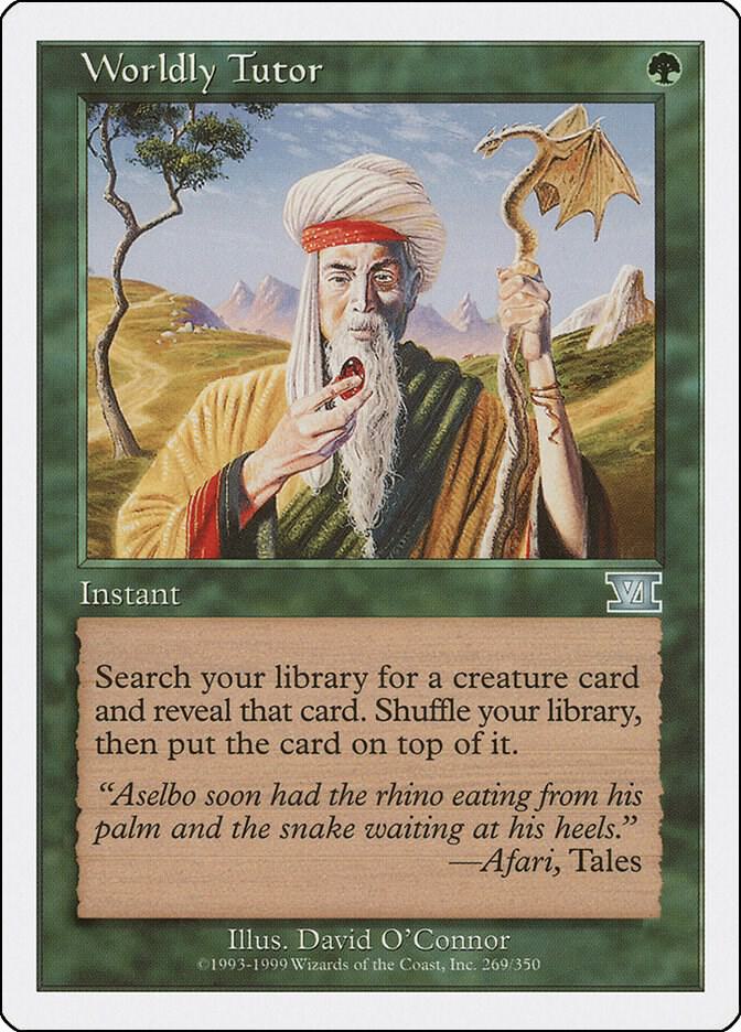 Worldly Tutor - Classic Sixth Edition (6ED)